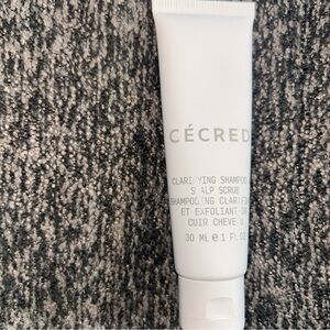 Cecred Clarifying Shampoo‎ & Scalp Scrub 1oz/30mL Travel Size Sealed